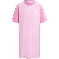 adidas ESSENTIALS 3-STRIPES BOYFRIEND Dámske šaty, ružová, veľkosť