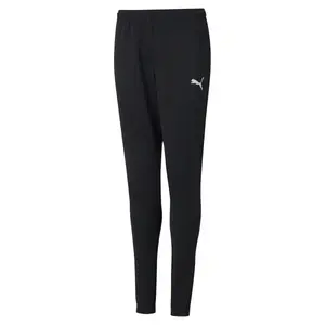 Puma TEAMRISE POLY TRG PANTS JR Chlapčenské športové nohavice, čierna, veľkosť