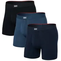 SAXX VIBE EXTRA SUPER SOFT 3PK Pánske boxerky, tmavo modrá, veľkosť