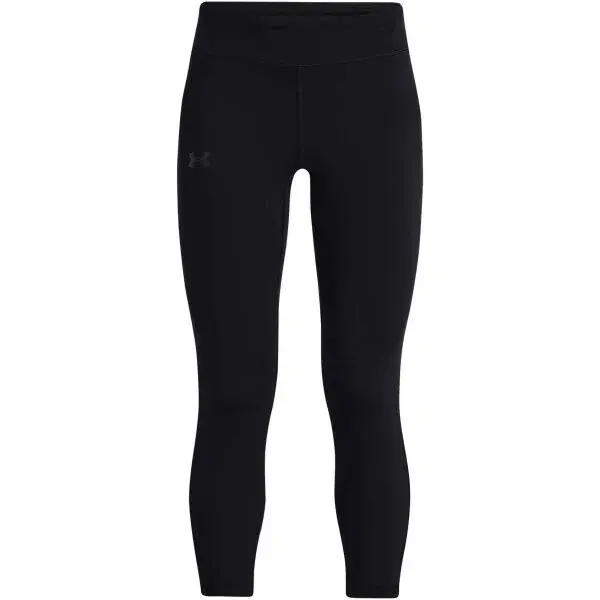 Under Armour MOTION SOLID ANKLE CROP Dievčenské legíny, čierna, veľkosť L