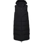 LOAP TANJA Dámska dlhá vesta, čierna, veľkosť