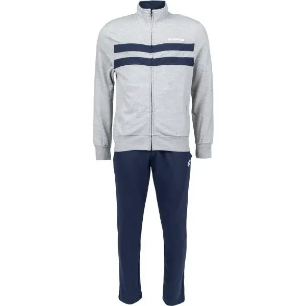 Lotto SUIT DUAL III RIB FL Pánska  súprava, sivá, veľkosť