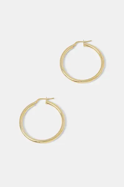 Náušnice ze stříbra 925 potaženého 18karátovým zlatem Answear.LAB