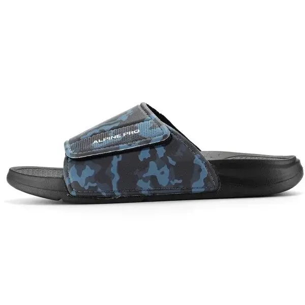 ALPINE PRO KALON Pánske šľapky, tmavo modrá, veľkosť