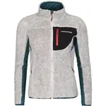 PROGRESS CALORA Dámska hrejivá bunda, sivá, veľkosť