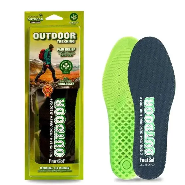 FOOTGEL OUTDOOR Gélové vložky, čierna, veľkosť