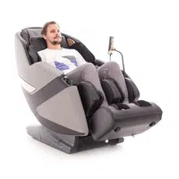 Masážní elektrické křeslo RelaxPro 3D MASSAGER, šedo-černé