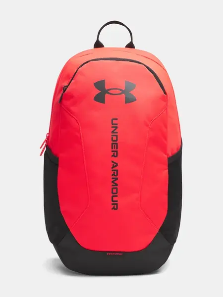 Unisexový batoh Under Armour UA Hustle Lite Backpack-RED - unisex