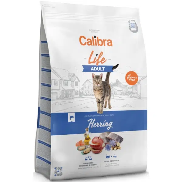 Calibra Cat Life Adult Herring 6 kg - expirácia do 12.12.2025 | Granule pre mačky