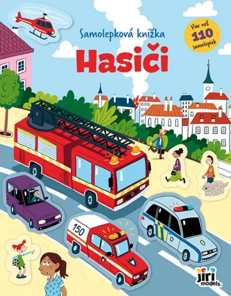 Samolepková knižka Hasiči
