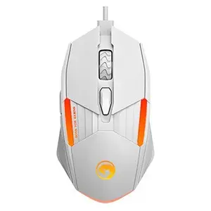 Myš drátová USB, Marvo M291 M291 WH, bílá, optika, 6400DPI