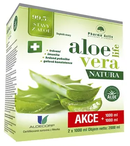Pharma Activ Aloeveralife natura 1000 ml + 1000 ml