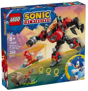Knuckles vs. Dr. Eggman: Robotický oblek Egg Crusher - LEGO Movie (77005)