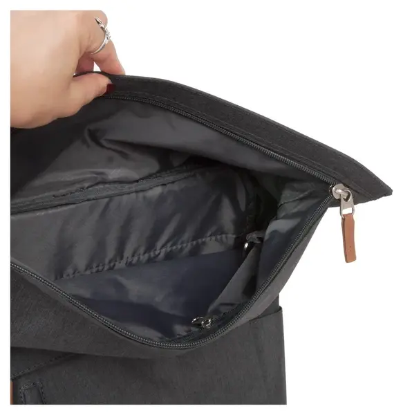 Roll-top batoh Travelite Basics Roll-up Backpack Anthracite