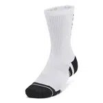 UA Perf Tech Nov 3pk Crew-WHT