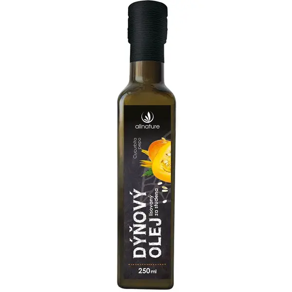 Allnature Dýňový olej stolní olej 250 ml