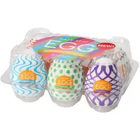 Tenga Egg Variety Pack sada masturbátorů Wonder 6 ks