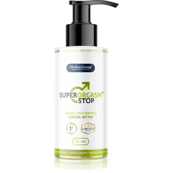 Medica-Group Super Orgasm Stop gel pro oddálení ejakulace 150 ml