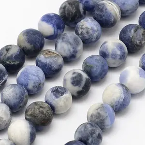 Natural Sodalite Beads Strands