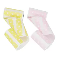 2 Rolls 2 Colors Self-Adhesive Label Pasters