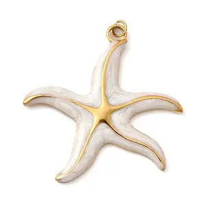304 Stainless Steel Enamel Pendants