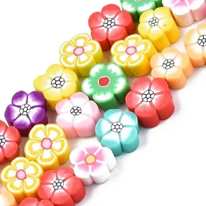 Handmade Polymer Clay Beads Strands