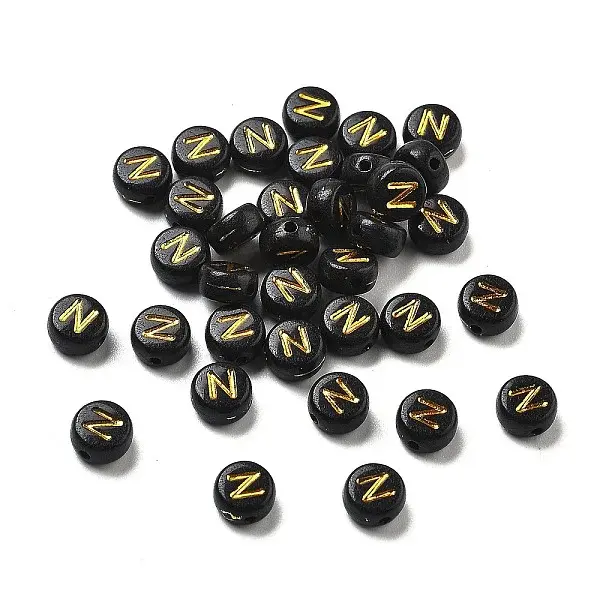 Plating Opaque Acrylic Beads