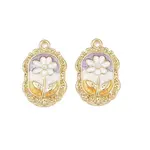 Alloy Enamel Pendants