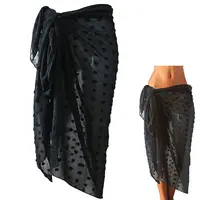 Rectangle Polyester Beach Wrap Dress