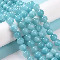 Natural Mashan Jade Round Beads Strands