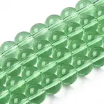 Transparent Glass Beads Strands