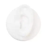 Left Soft Silicone Ear Displays Mould