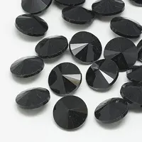 Pointed Back Glass Rhinestone Cabochons