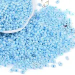 Lustered Glass Seed Beads
