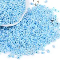 Lustered Glass Seed Beads