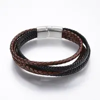 Leather Cord Multi-strand Bracelets