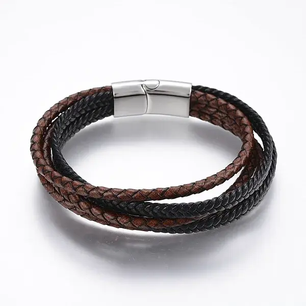 Leather Cord Multi-strand Bracelets