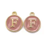 Golden Plated Alloy Enamel Charms