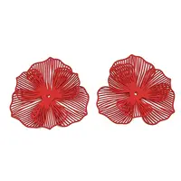 Spray Painted Iron Bead Caps