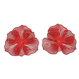 Spray Painted Iron Bead Caps