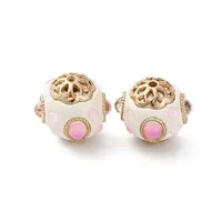 Handmade Resin Indonesia Round Beads