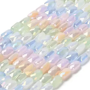 Electroplate Glass Beads Strands