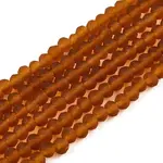 Transparent Glass Beads Strands