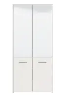 Policový botník 2d trento - bílá