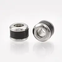 304 Stainless Steel European Beads