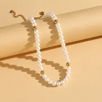 French Style Shell Pearl Beaded Necklaces