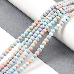 Natural Rainbow Alashan Agate Beads Strands
