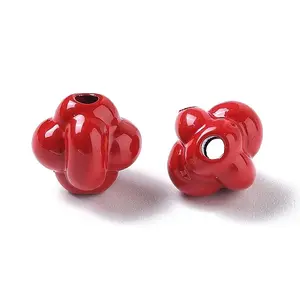 Spray Painted Alloy Bead