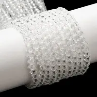 Transparent Glass Beads Strands