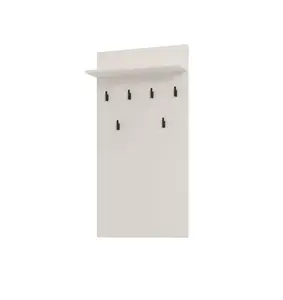 Věšákový panel april - kašmír, černá